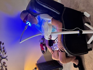 Teeth whitening service example